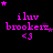 Purple text and stars on black background with a gray rectangle in the bottom-right corner, showing animation changes across frames.