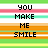 Pixelated text on a striped background with green, white, pink, cyan, orange, and yellow horizontal bands.