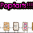 Pixelated text banners above and below a of animated character icons with changing facial expressions