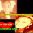 Pixelated image showing a partial figure with light skin tone, red and green horizontal bands, and an orange-yellow circular shape on the right.
