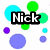 Pixelated text labels over colorful circles; three of names and phrases with distinct wordwall sections below each