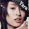A 4-frame contact sheet of a woman wearing a dark hat with text, showing subtle facial expression changes across frames.