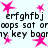 Pixelated text and pink star shapes on a light background, with repeated phrases and scattered stars.