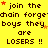 Yellow background with repeated pixelated text and small orange stars, showing no visible animation changes.