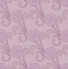 A static pattern of stylized floral motifs in muted pink tones on a pale lavender background.