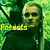Animated sequence of a figure in dark clothing with a bow and arrow against a green forest background, text changes from 'Forests' to 'Forests of Mirkwood' with a glowing effect.