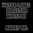Animated pixel art icon featuring 'PETER LEWIS HIGGSON' and 'MARRY ME.' text with color-coded letter variations