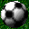 A contact sheet of 12 soccer ball frames arranged in a 4x3 grid on green grass background, each frame showing the same black-and-white patterned ball with slight variations in shading and position.