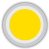 A circular yellow icon with concentric gray and white rings on a light gray background, rendered in pixelated style.