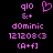 Pixelated pink text and symbols on black background with a heart-shaped animation change.