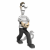 Animated sequence of a cartoon character walking while holding an acoustic guitar, with visible leg and arm motion across frames.