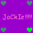 Purple background with pink text and green heart icons arranged in a pattern