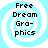 Four identical pixelated icons arranged in a , each featuring black text on a light blue spiral background