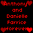 Red pixelated text and heart symbols repeat across a black background in two vertical with identical content