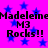 Pixelated text repeats across a bright pink background with scattered blue stars, showing identical static frames with no visible motion changes.