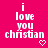 Pixelated text on bright pink background with heart and arrow symbols changing across frames.