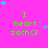 A bright pink background displays repeated green text "I heart zach<3" with scattered blue and purple stars, some of which shift position across frames.