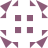 A static pixel art composition of four purple squares arranged in a 2x2 grid at the center, surrounded by eight purple triangular shapes forming a circular border on a white background.
