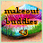 A static buddy icon with a colorful, pixelated background featuring a rainbow gradient and a green base, overlaid with text and a peace symbol.