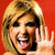 Six- of pixelated images with four celebrity portraits and two text , one reading "Mexico love" on blue background