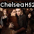 A static image featuring a group of people with overlaid text reading "ChelseaH51LUVs" and "Twilight".