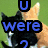 Animated sequence showing a dog with black and tan fur against a green background, with changing text overlays in various colors.
