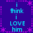 A static digital image with a dark blue background, displaying repeated text in cyan and pink pixelated fonts arranged in a pattern