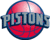 Pixelated circular icon with red and blue basketball design, featuring the word 'PISTONS' in bold gray letters across the middle.