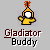 Pixelated character with yellow body and white face holding a golden ring, transitioning through multiple states of orange particle effects on gray background.