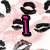 Animated icon with pink text 'i love steve' over a background of repeated black and pink lips, with a gray rectangle covering part of the lower right.