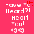 Pixelated text on a pink background with a red heart symbol above the 'a' in 'Ya' on the left side.