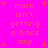 Bright pink background with repeated text and star symbols in lighter pink, arranged in a pattern
