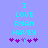 Pixelated cyan text on light purple background reads 'I LOVE RYAN HAVEY' with five purple symbols below, one symbol shifts position between frames.