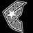 Two pixelated silver star-shaped icons with white stars on black background, one displaying 'F-Short' text.
