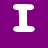 Purple background with white stylized letters I, l, a, n, and a arranged in two ; black rectangle containing "Pimp my icon .com" text