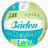 Circular volleyball icon with blue and beige , text "Spike" and "Spike" on top, "Spikes" on bottom, and green text below the ball