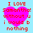 Four identical pixelated heart-shaped icons with red text on a light blue background, each displaying 'I LOVE Samantha! without u i would b nothing' in blocky font.