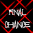 Black background with red diamond-shaped pattern overlaid by white text reading "FINAL CHANCE" in two lines, displayed across four identical