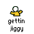 Pixelated character with white head and yellow body in three variations: full pose with arms outstretched, partial pose with one arm down, and full pose with arms slightly bent.