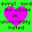 Green background with four identical pink hearts arranged in a , each heart containing pixelated text