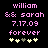 Pixelated text and symbols on black background with pink and yellow elements, showing two identical static frames side-by-side.