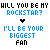 Two side-by-side pixelated text with identical phrases and layout, differing only in heart color