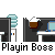 Animated pixel art sequence showing a character at a desk with a computer, transitioning between sitting, standing, and being fired with text overlays.