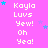 Pixelated text and stars on a pink background with repeated phrases.