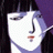 Pixelated anime-style face with dark hair and purple background, next to black with white text reading 'AnimeIM' and 'com'