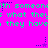 Bright pink background with repeating green text and purple star animations; text reads 'with someone what they they have' in pixelated font.