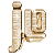 A pixelated icon depicts a tall cylindrical bottle with a cork stopper and an open glass containing swirling liquid, rendered in beige, brown, and green tones.