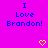 Pixelated text on bright pink background with two yellow heart icons below.