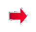 Red arrow icons in various sizes and orientations on a gray background, some with white outlines.
