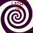 Four identical spiral patterns arranged in a , each with red text "LIZA" at the top and "C3" below it on white background